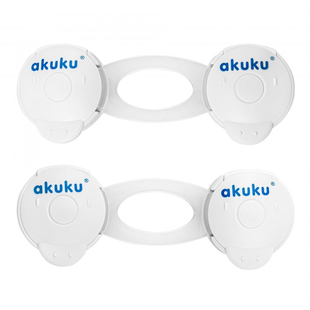Akuku Set 2 sigurante multifunctionale Safety lock alb