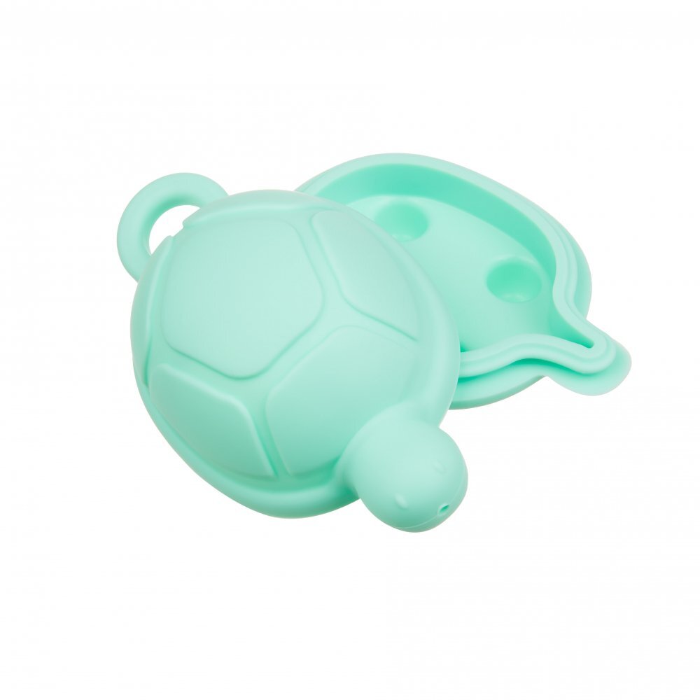 Akuku Set 4 jucarii de baie animale marine din silicon moalebaza detasabila culori pastel forme rotunjite fabricate din materiale sigure nu contin bisfenol A