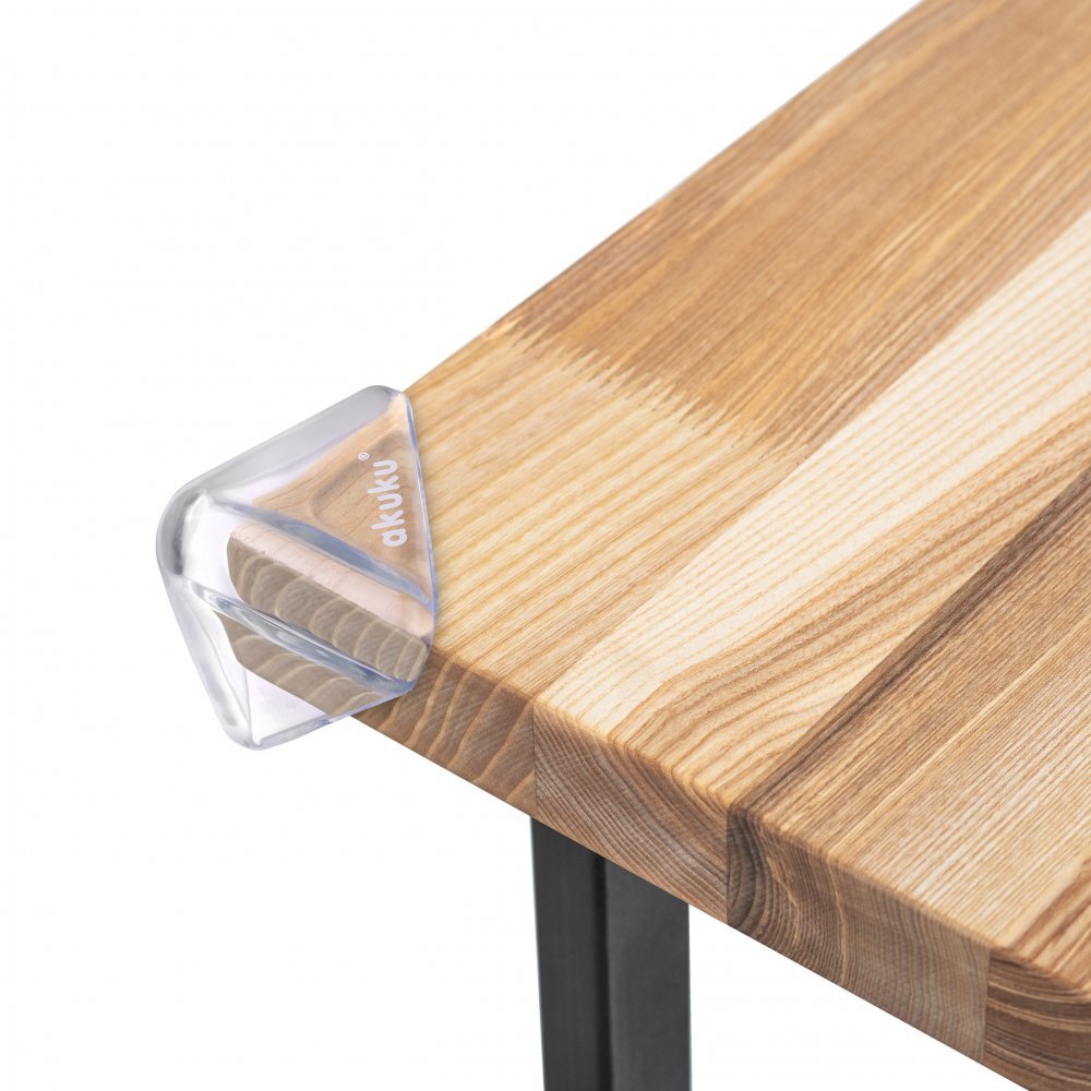 Akuku Set 4 sigurante pentru colturi transparent