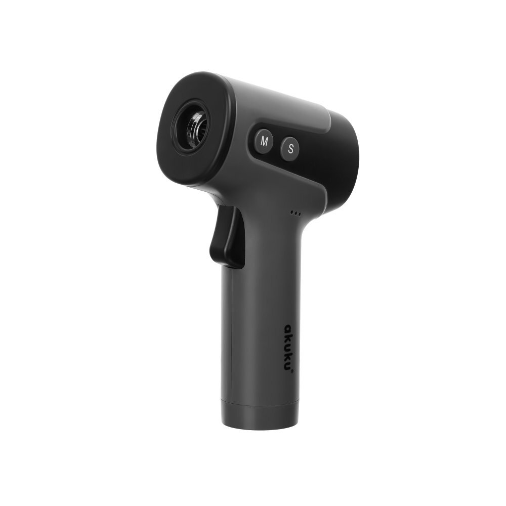 Akuku Termometru cu infrarosu Non contact Black30 de memorii de citireafisaj intuitiv cu ecran LED luminostimp de masurare 1 secundadimensiuni compacteideal pentru sugaricopiiadultidesign compact