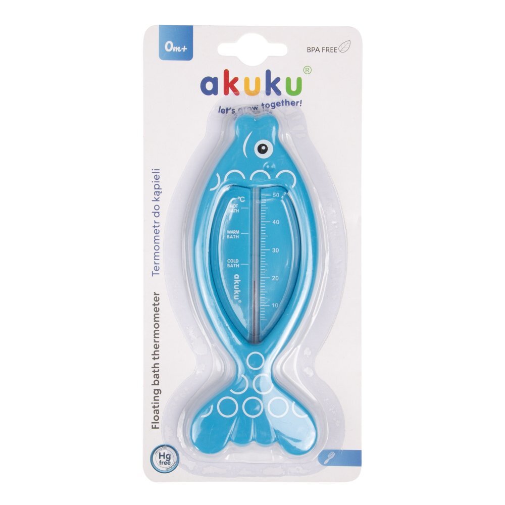 Akuku Termometru de baie A0395 Pestisor albastru