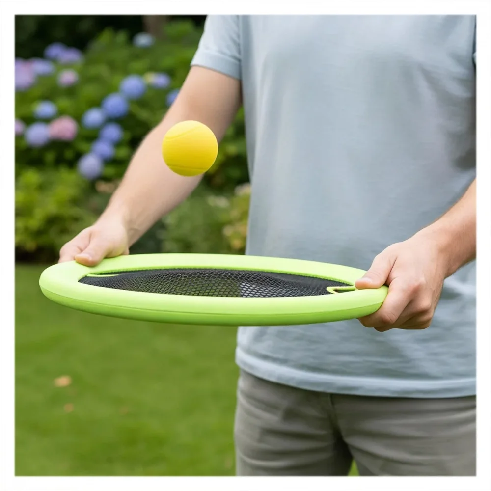 Alldoro Set 2 in 1 de plaja Beachball Frisbee XL