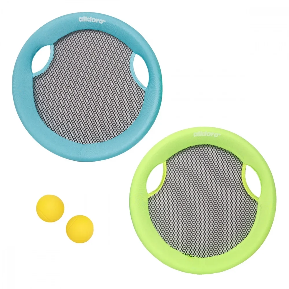 Alldoro Set 2 in 1 de plaja Beachball Frisbee XL