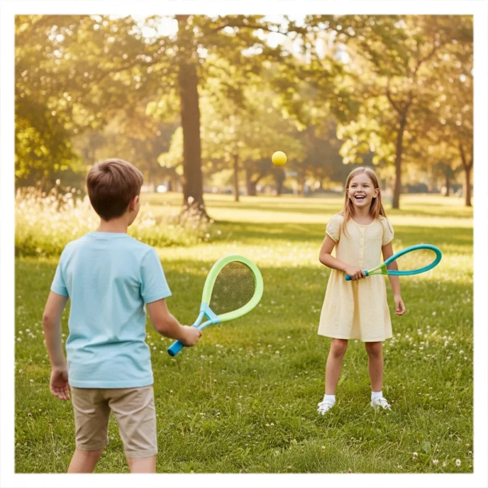 Alldoro Set 2 in 1 XL Badminton Soft tenis