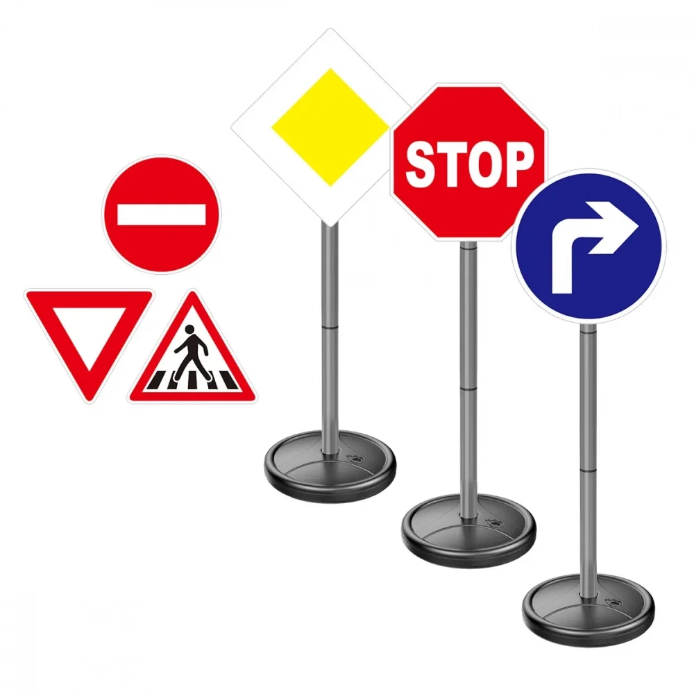 Alldoro Set 6 semne de circulatie Educatie rutiera