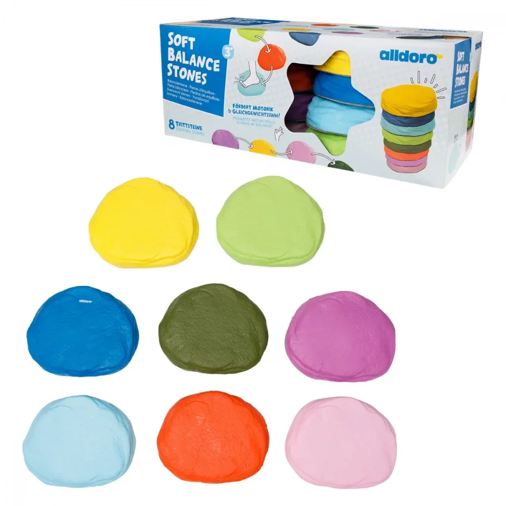 Alldoro Set 8 pietre de echilibru moi