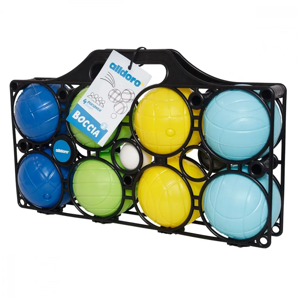 Alldoro Set de joc cu 8 bile din plastic Boccia