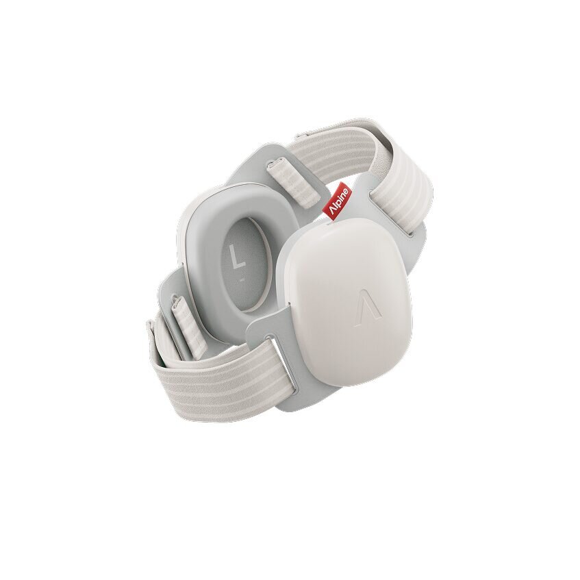 ALPINE Casti antifonice pentru bebelusi si copii pana la 4 ani ofera protectie auditiva SNR 24 Muffy Soft Sand