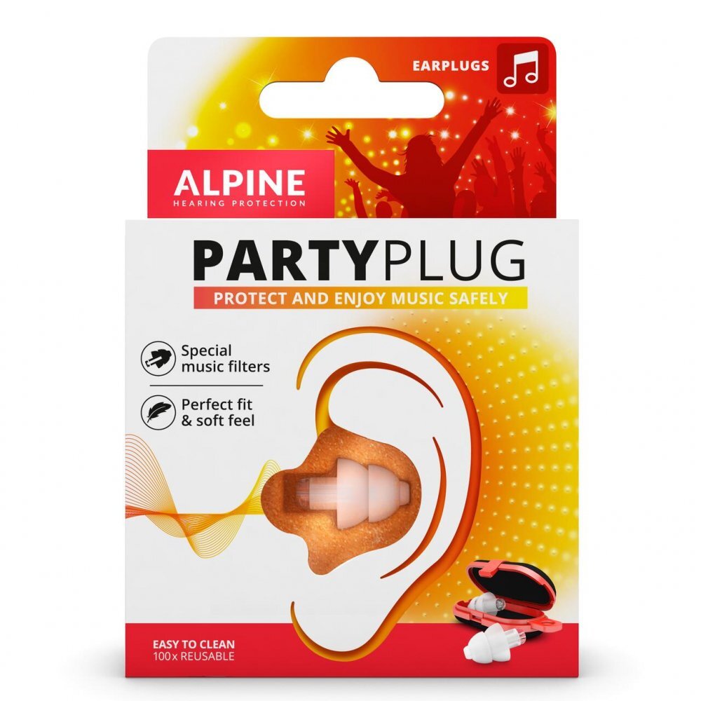 ALPINE Dopuri de urechi antifonice pentru adulti PartyPlug ALP23558