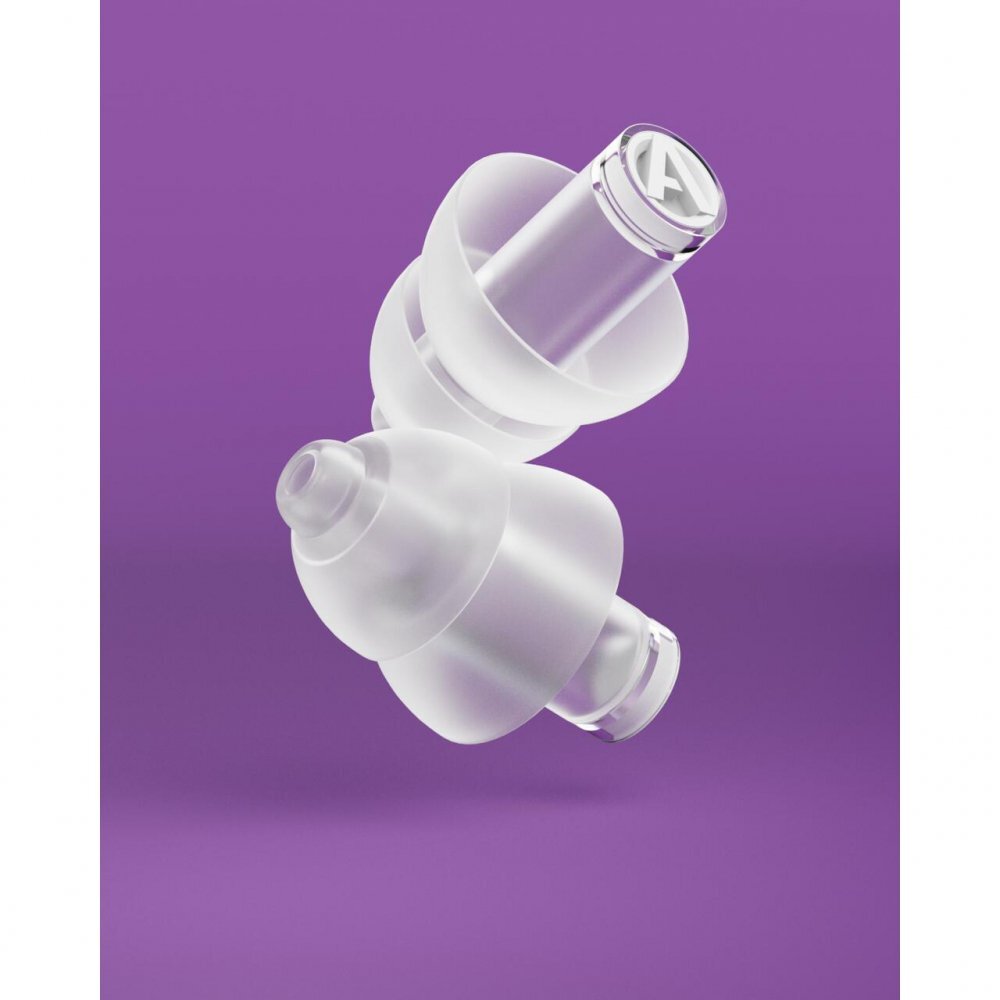 ALPINE Dopuri de urechi cu filtru muzical profesional pentru festivaluri si concerte 3 dimensiuni incluse (SML) protectie zgomote SNR 21dB reutilizabile