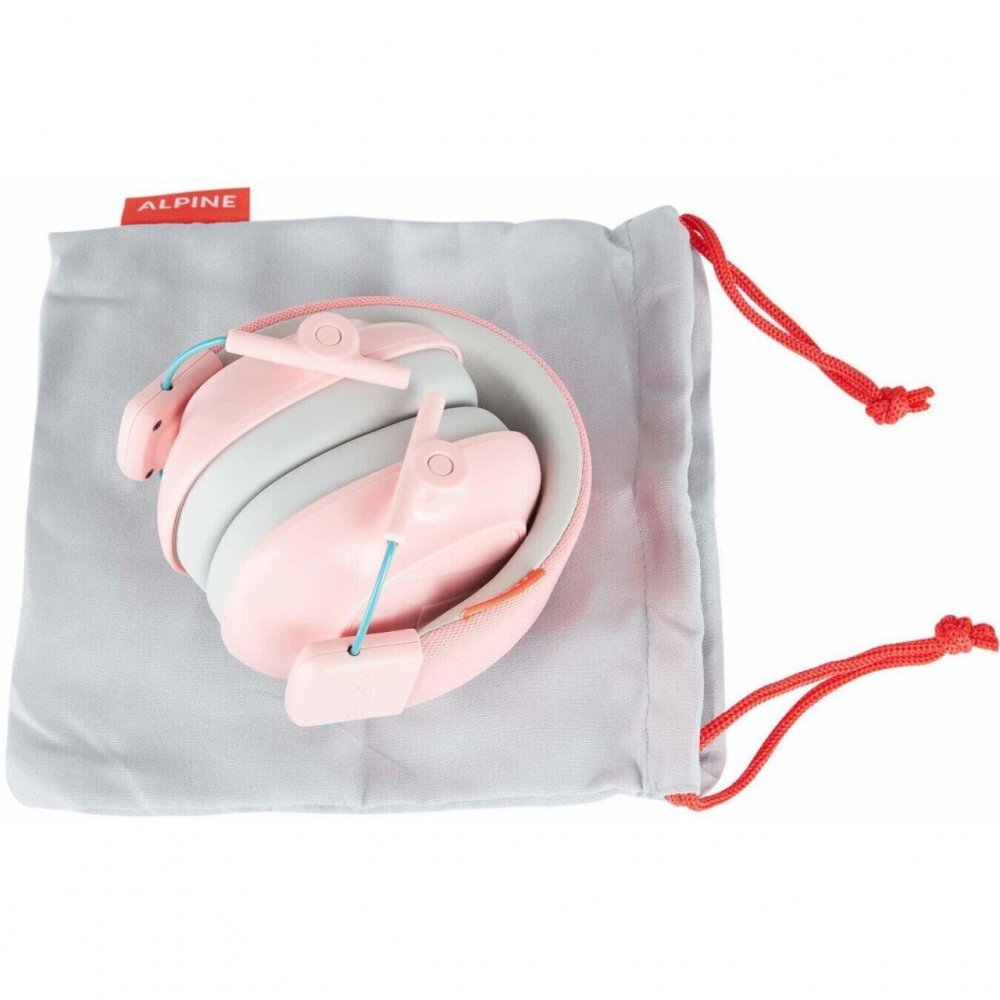 Alpine Muffy Casti antifonice Kids pliabile pentru copii 5-16 ani SNR 25 Pink ALP26481
