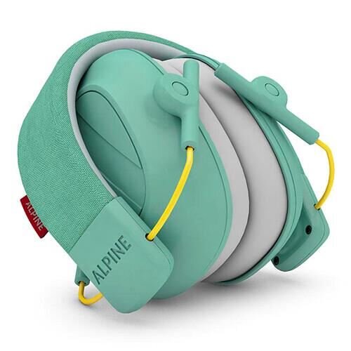 Alpine Muffy Casti antifonice Kids pliabile pentru copii 5-16 ani SNR 25 verde menta ALP26498