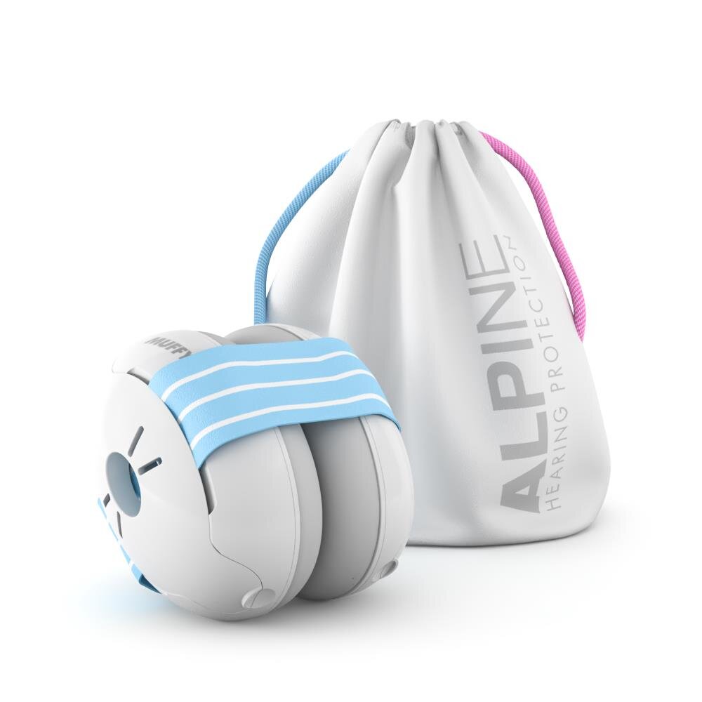 Alpine Muffy Casti antifonice pentru bebelusi Baby Blue ALP24944