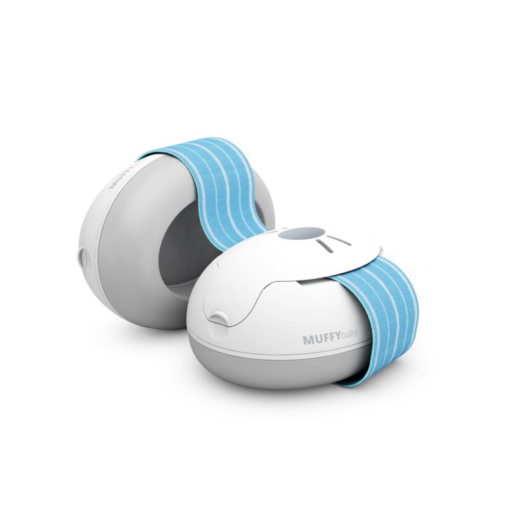 Alpine Muffy Casti antifonice pentru bebelusi Baby Blue ALP24944