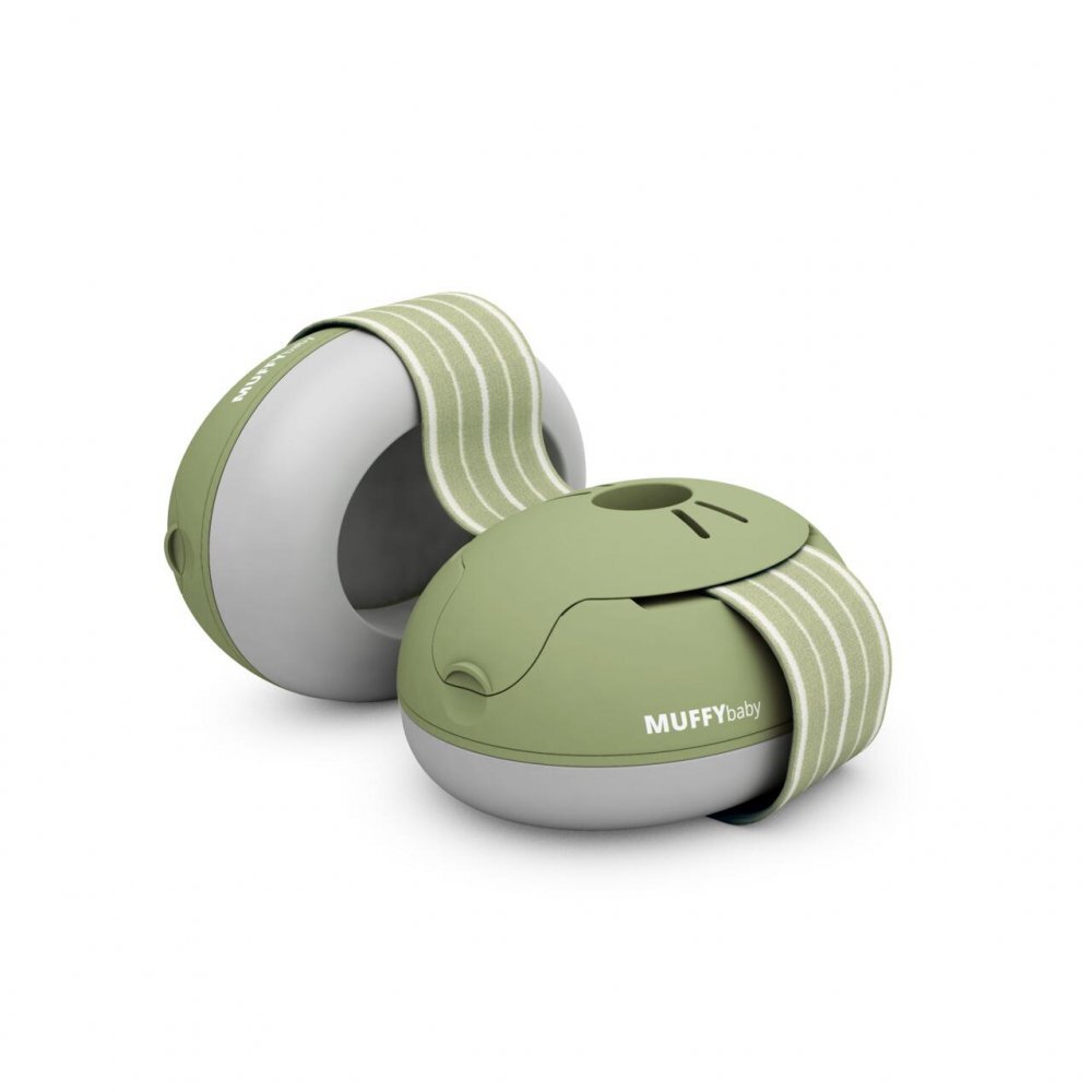 Alpine Muffy Casti antifonice pentru bebelusi Baby Green ALP27464