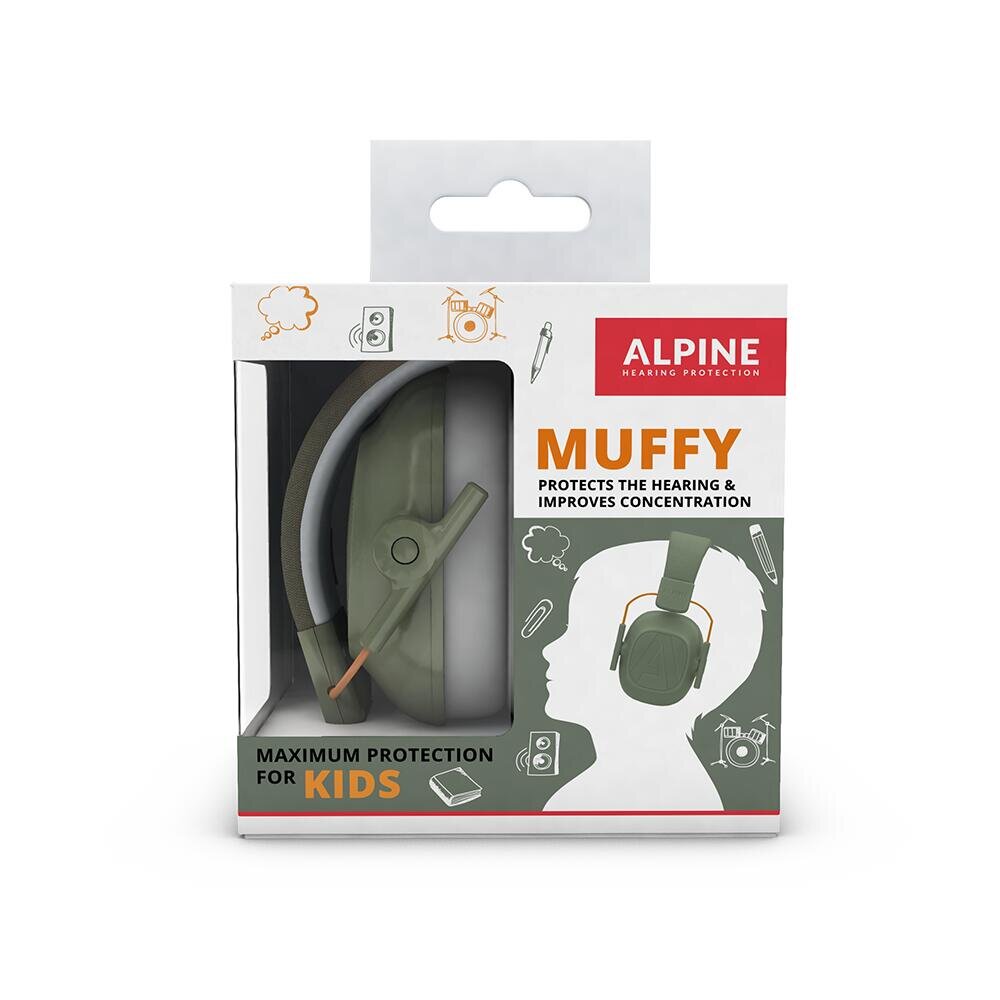 Alpine Muffy Casti antifonice pentru bebelusi Baby Green ALP27464