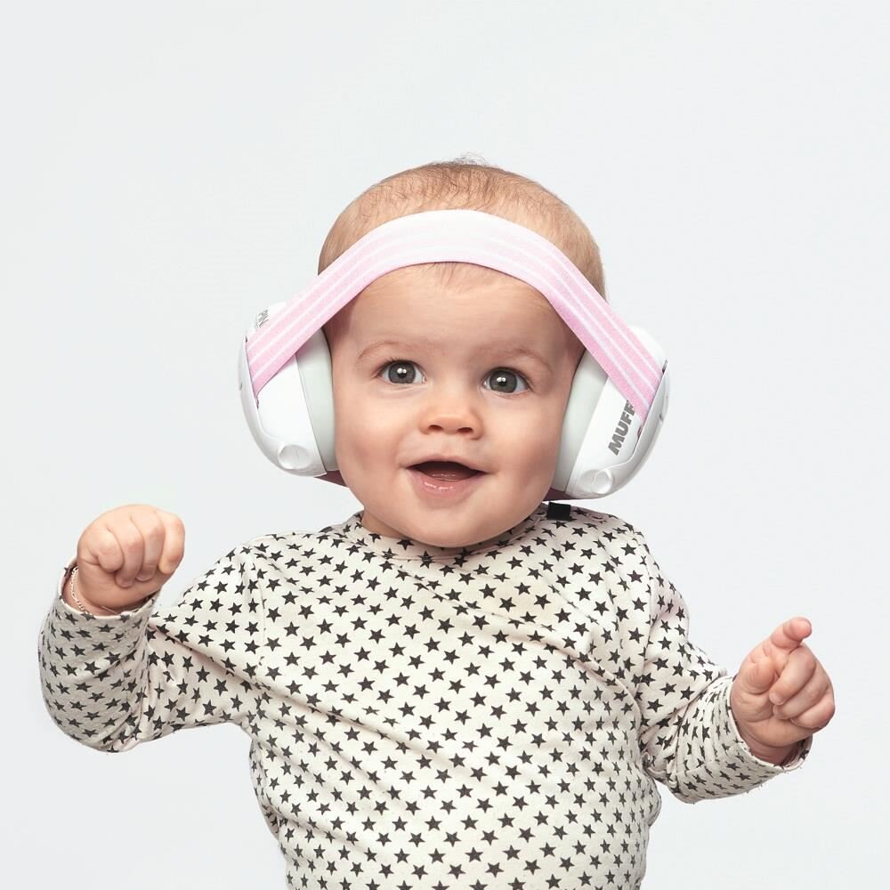 Alpine Muffy Casti antifonice pentru bebelusi Baby Pink ALP24951