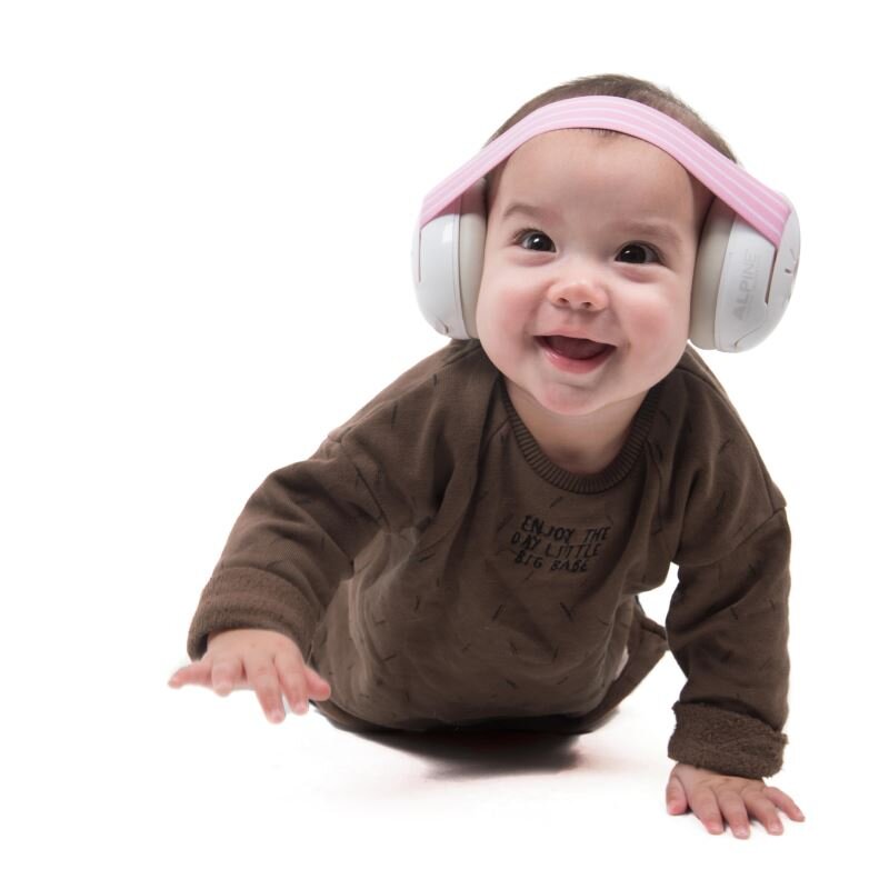 Alpine Muffy Casti antifonice pentru bebelusi Baby Pink ALP24951