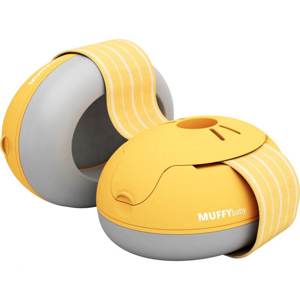 Alpine Muffy Casti antifonice pentru bebelusi Baby Yellow ALP27495
