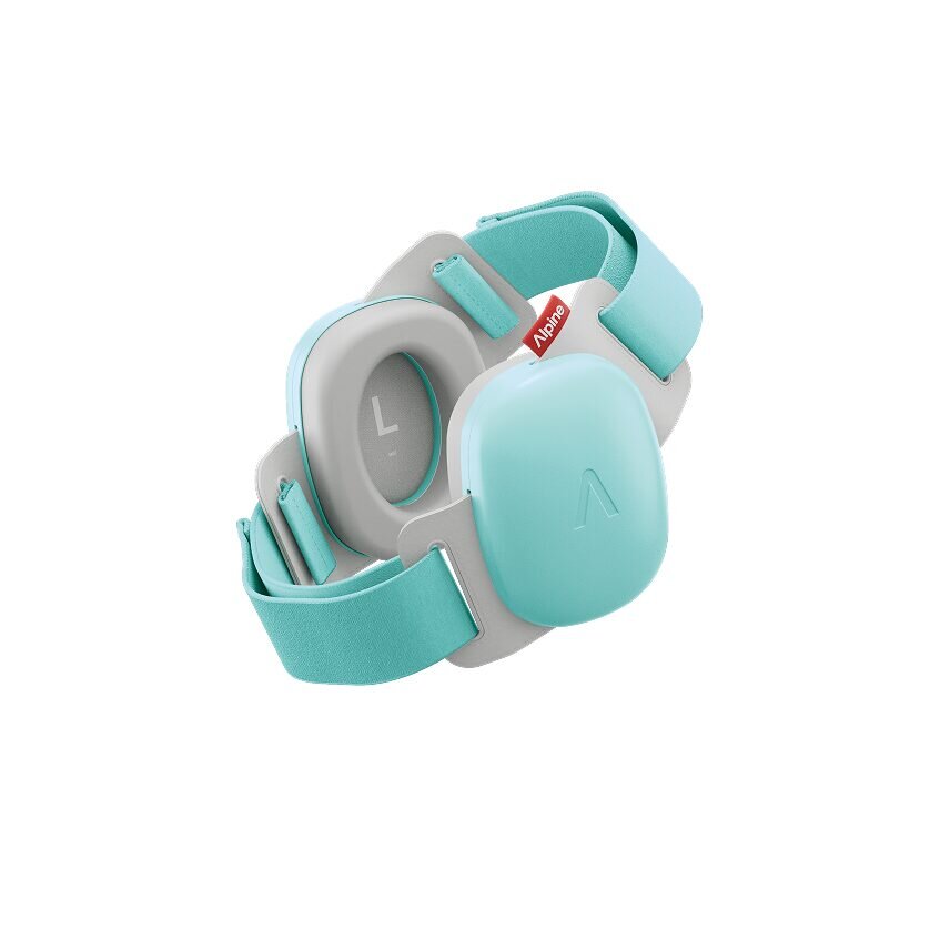 Alpine Muffy Casti antifonice pentru bebelusi si copii pana la 4 ani ofera protectie auditiva SNR 24 Fresh Aqua