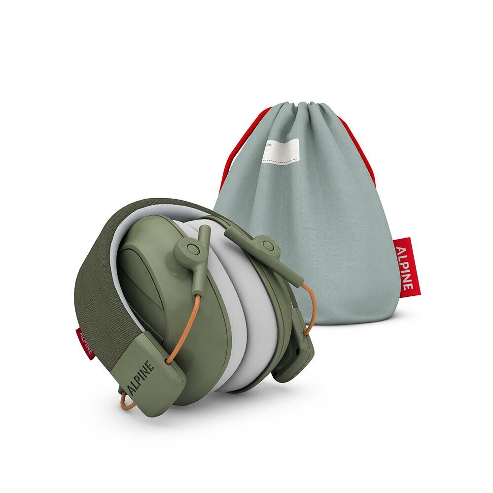 Alpine Muffy Casti antifonice pliabile Kids 5-16 ani Green ALP26511
