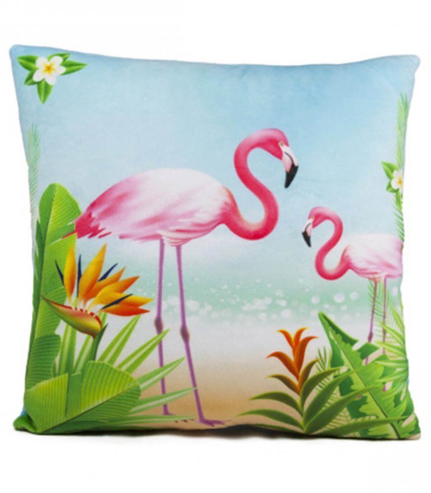 Amek toys Perna decorativa Pasare Flamingo 36 cm