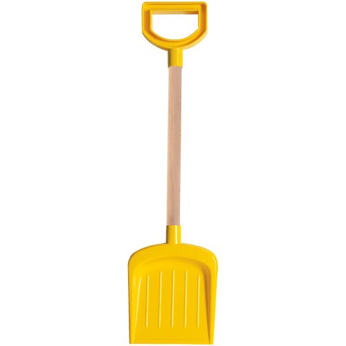 Androni Giocattoli Lopata mare 52 cm cu coada din lemn pentru joaca in nisip
