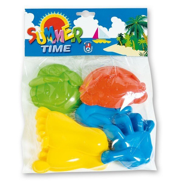 Androni Giocattoli Set 6 forme nisip cu unelte Terry
