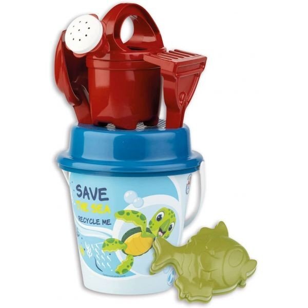 Androni Giocattoli Set jucarii apa si nisip Galetusa cu unelte Recycled