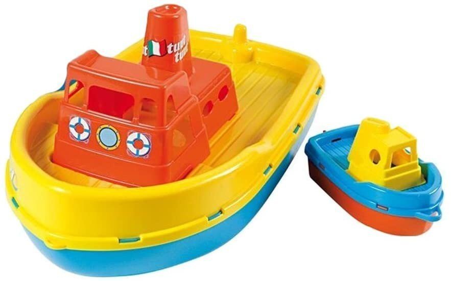 Androni Giocattoli Set jucarii de baie Feribot si barca