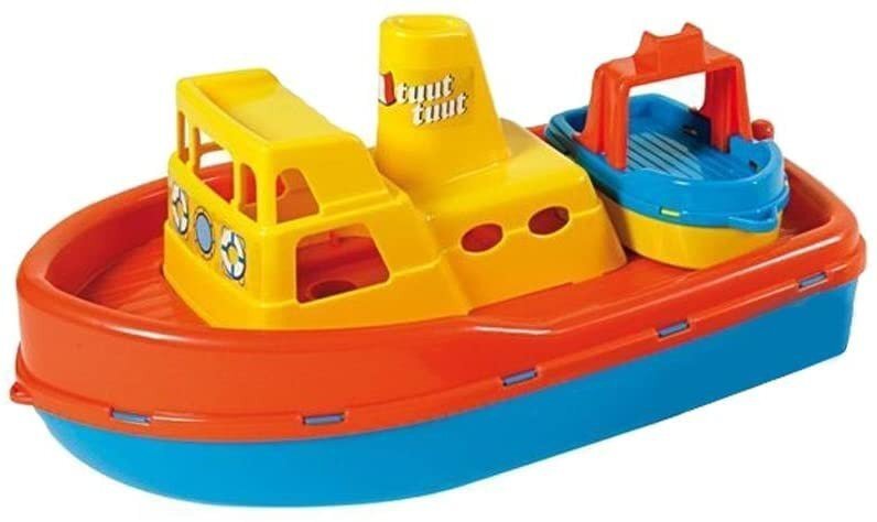 Androni Giocattoli Set jucarii de baie Feribot si barca