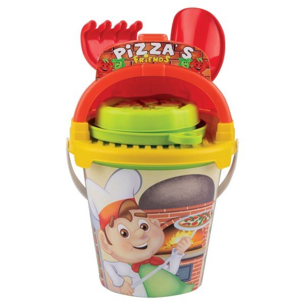 Androni Giocattoli Set pentru nisip Androni galetusa cu accesorii Pizza