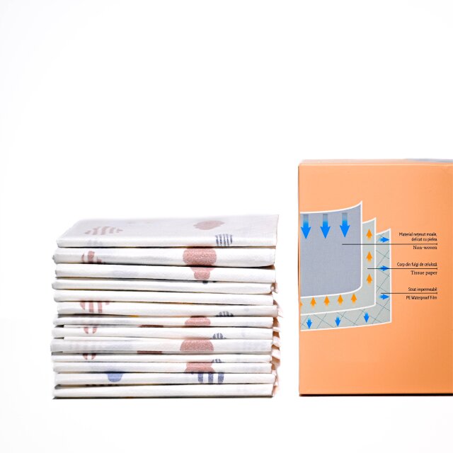 Apfia Care Set 30 aleze de unica folosinta pentru schimbarea scutecului 46x68 cm