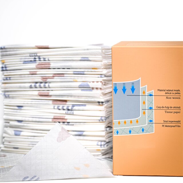 Apfia Care Set 30 protectii de unica folosinta pentru masa 30x40 cm