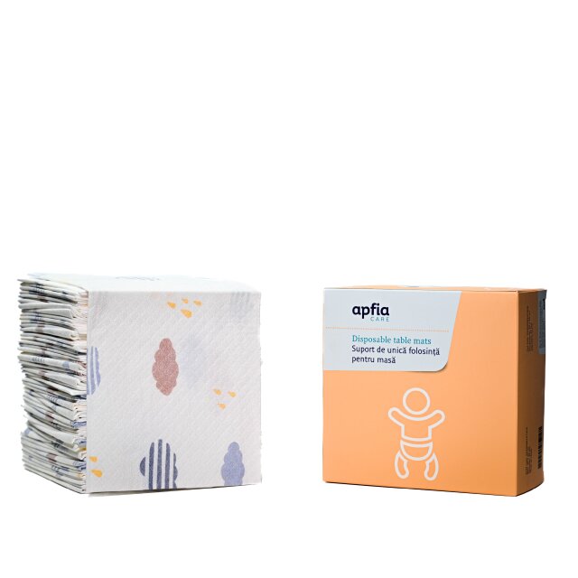Apfia Care Set 30 protectii de unica folosinta pentru masa 30x40 cm