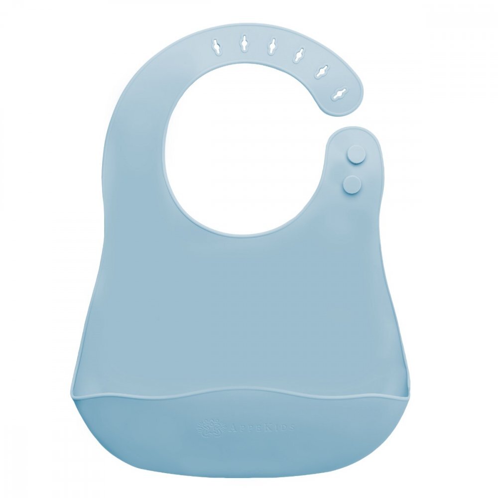 APPEKIDS Baveta din silicon Aqua Blue