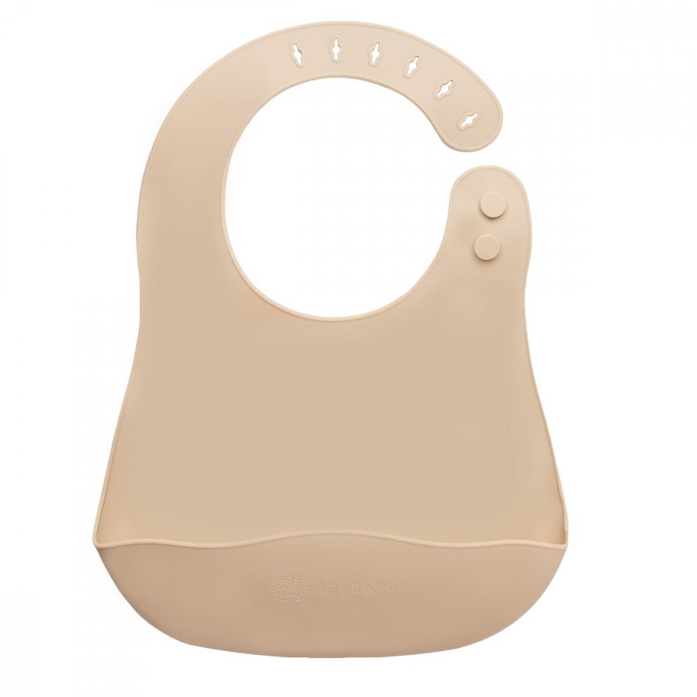 APPEKIDS Baveta din silicon Bubble Beige