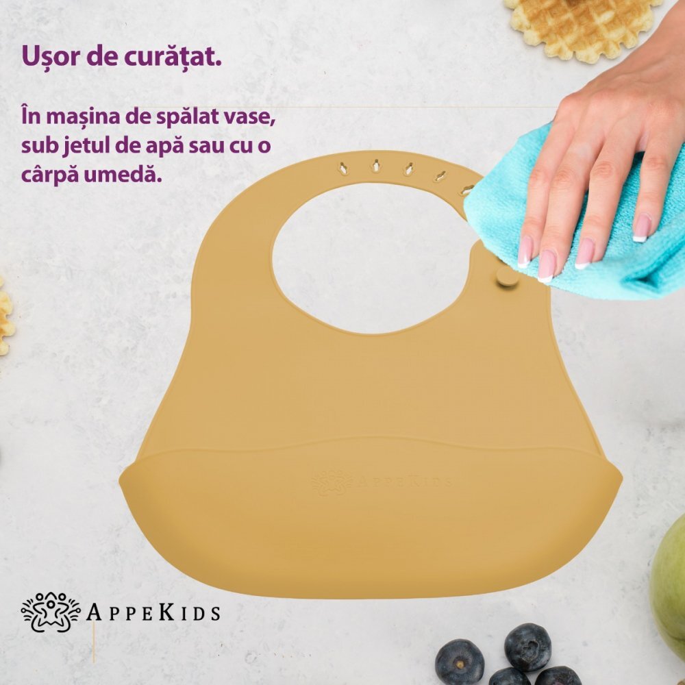 APPEKIDS Baveta din silicon Honey