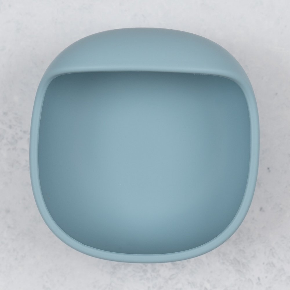 APPEKIDS Bol din silicon cu ventuza Classic Aqua Blue