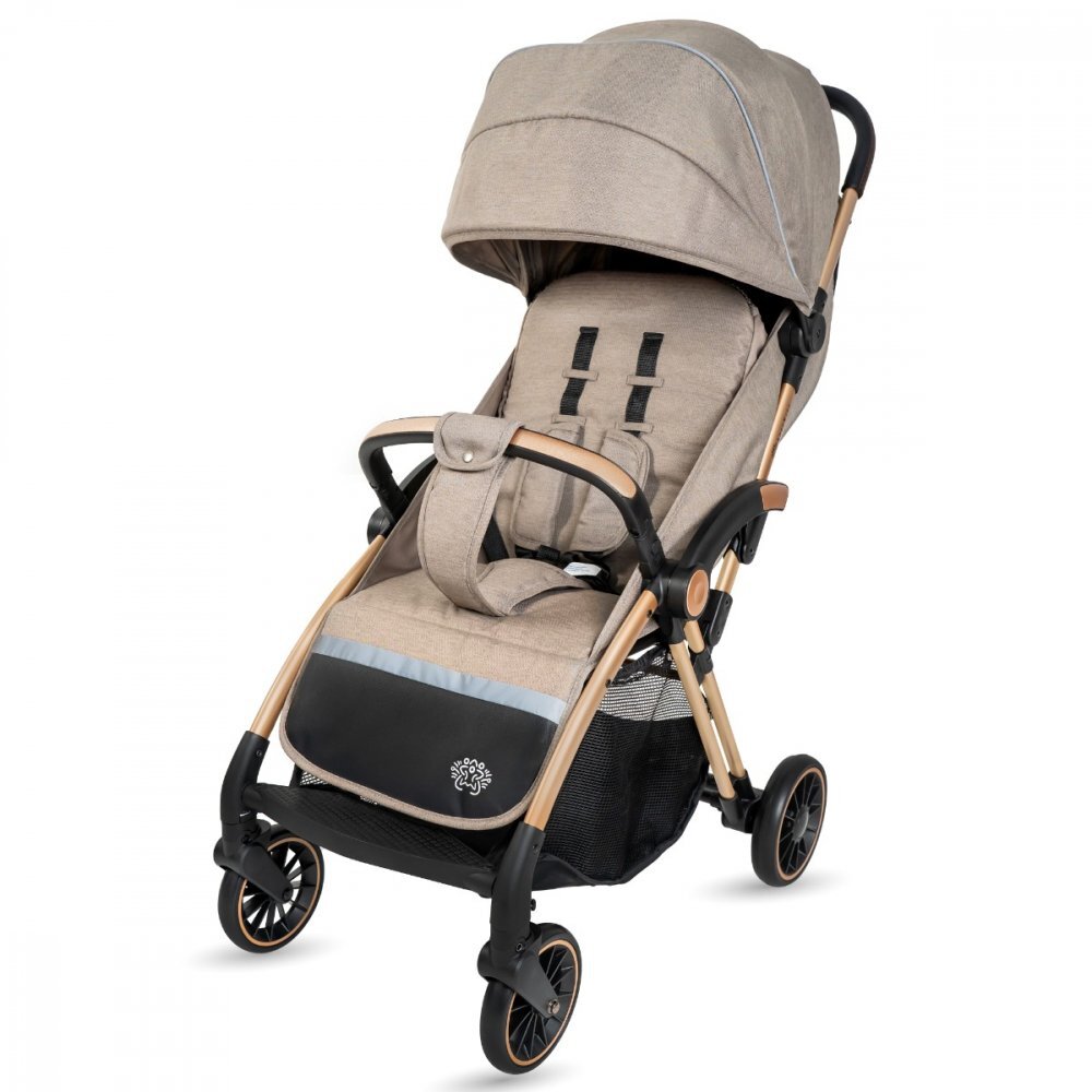 APPEKIDS Carucior sport Upp ultracompact cu pliere automata Bubble Beige