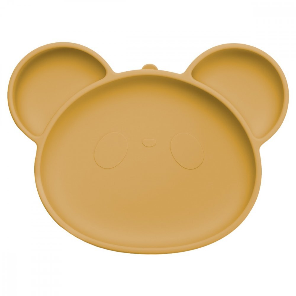 APPEKIDS Farfurie din silicon cu ventuza Panda Honey