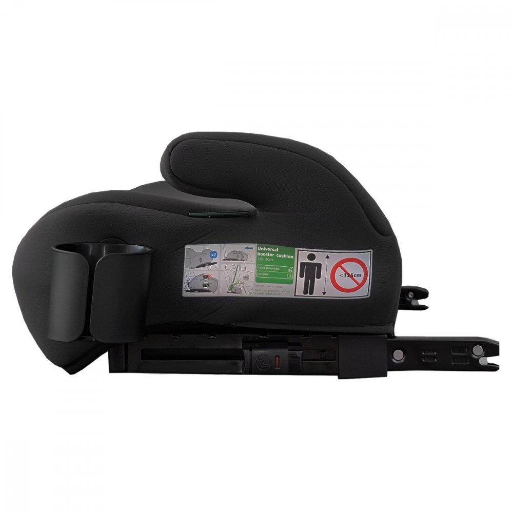APPEKIDS Inaltator auto pentru copii Junior Black i-Size cu isofix 125-150 cm