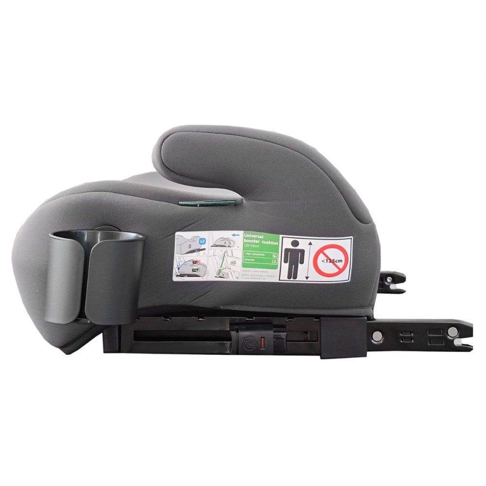 APPEKIDS Inaltator auto pentru copii Junior Grey i-Size cu isofix 125-150 cm