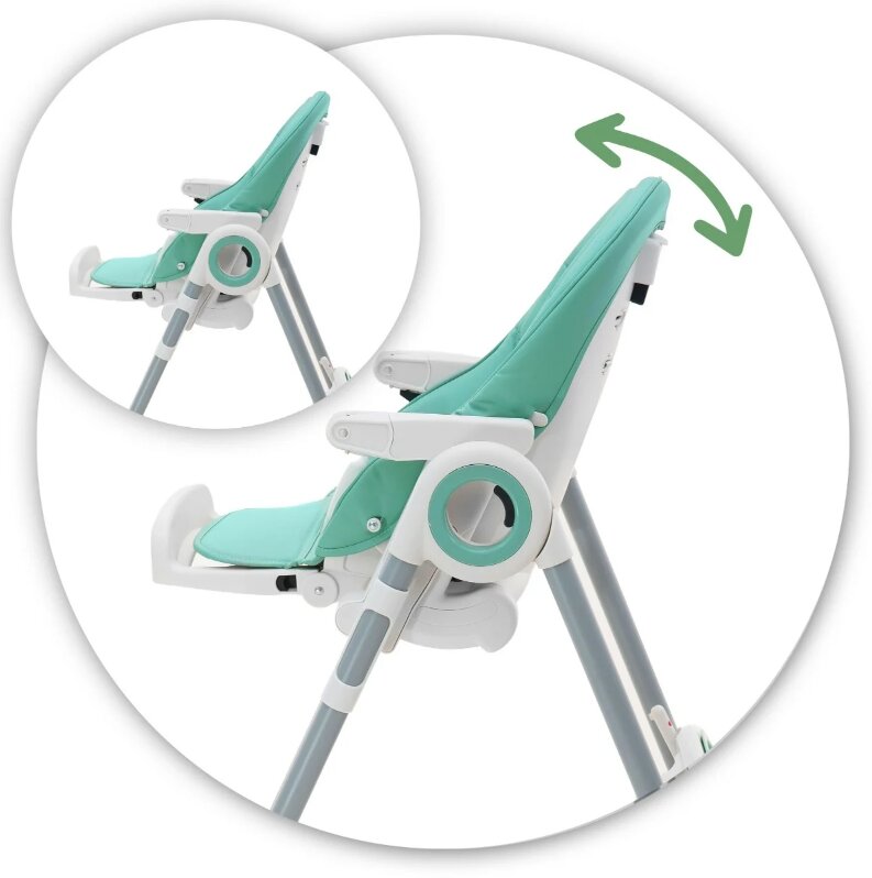 APPEKIDS Scaun de masa Sky River Green