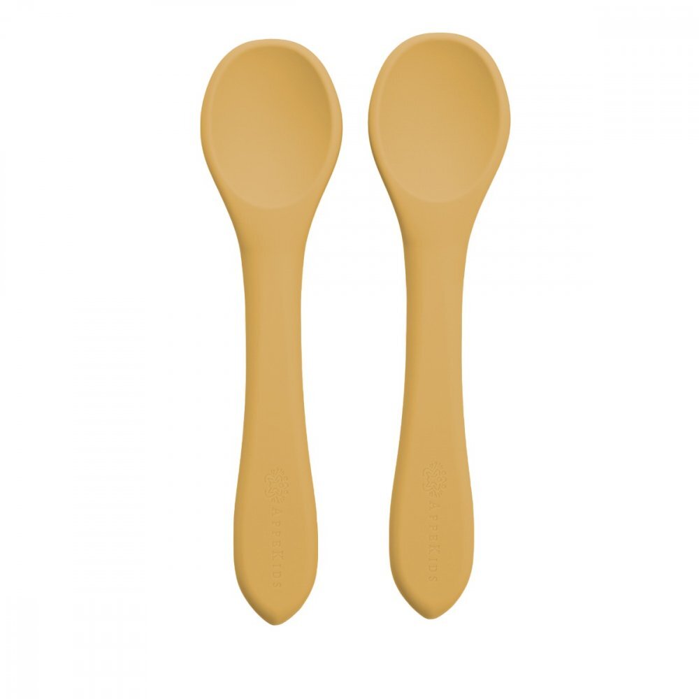 APPEKIDS Set lingurite din silicon Honey