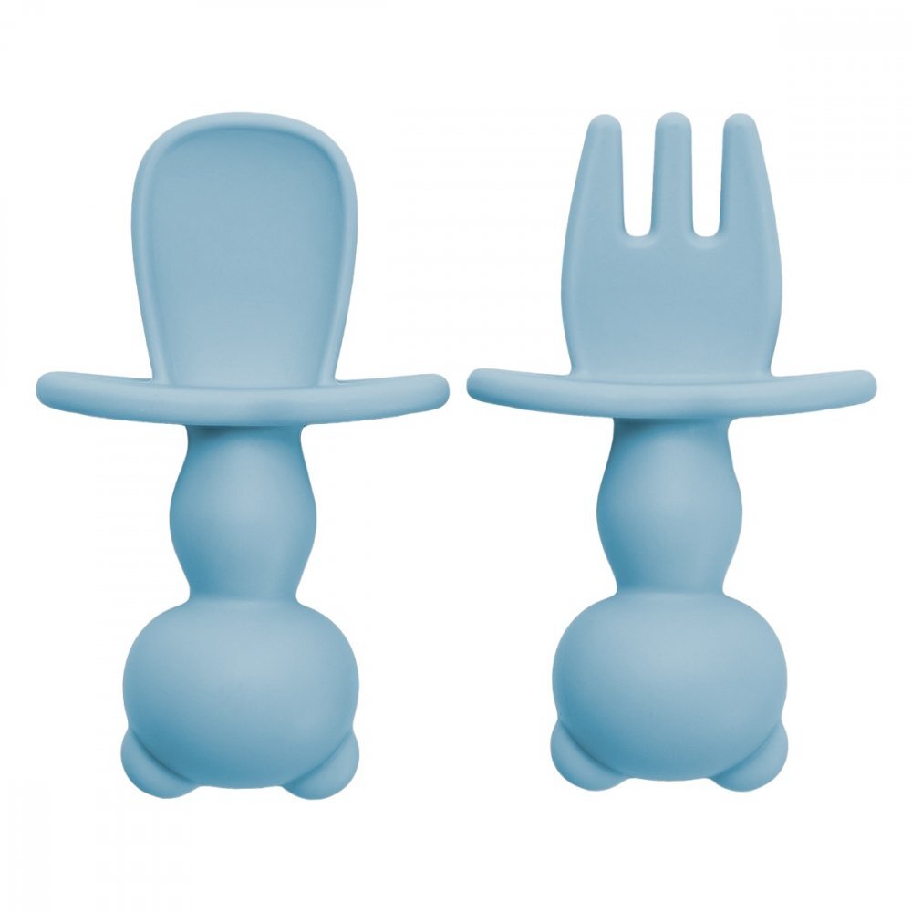 APPEKIDS Set tacamuri din silicon The Little Bear Aqua Blue