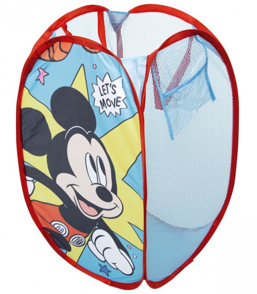 Arditex Cos textil pentru jucarii Mickey Mouse 36x36x58 cm