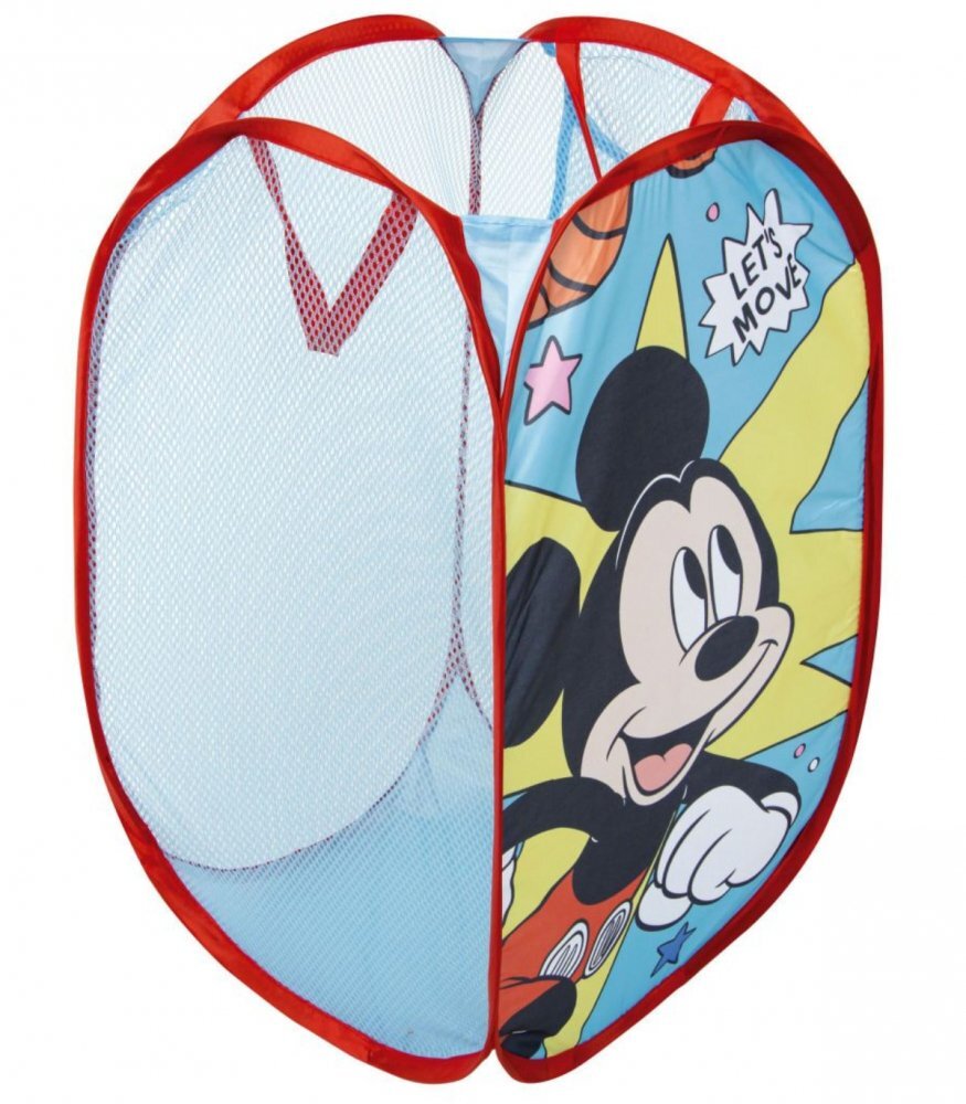 Arditex Cos textil pentru jucarii Mickey Mouse 36x36x58 cm