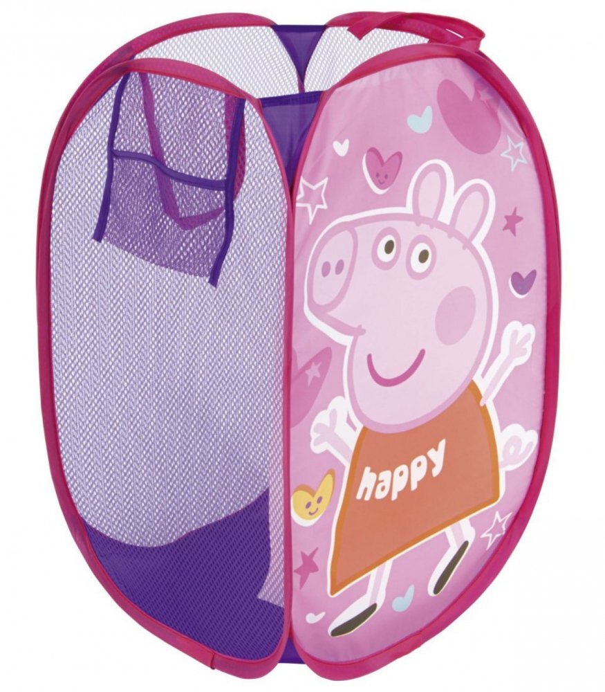 Arditex Cos textil pentru jucarii Peppa Pig 36x36x58 cm
