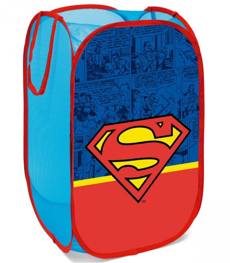 Arditex Cos textil pentru jucarii Superman 36x36x58 cm